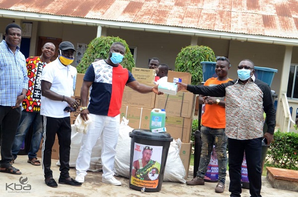 Hon. Kwadwo Baah Agyemang donates items to support COVID-19 fight