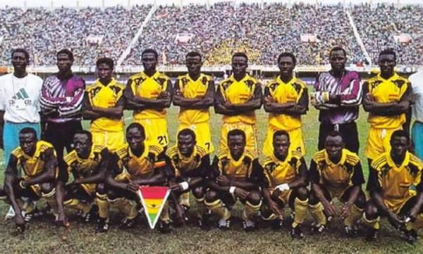 Ghana's AFCON 1992 final match squad