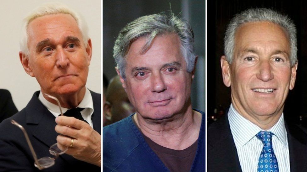 Roger Stone, Paul Manafort, Charles Kushner