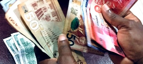 Cedi & Dollar notes