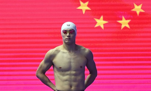 Triple Olympic champion Sun Yang