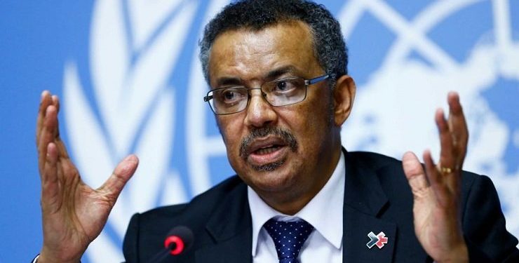 World Health Organisation (WHO) Director-General, Tedros Adhanom