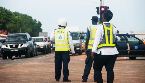 Police on traffic duties