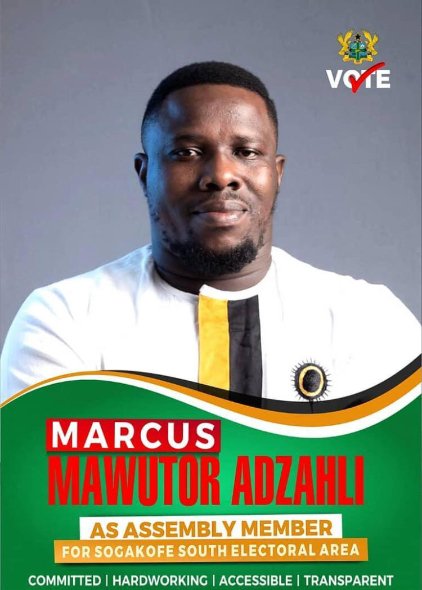 Assemblymember for Sogakofe South, Marcus Mawutor Adzahli