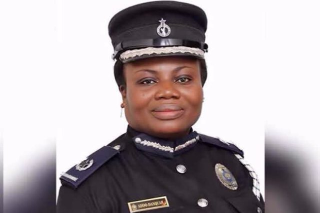 Maame Yaa Tiwaa Addo-Danquah, the Director-General of the CID has been moved to the Director-General of Police Welfare.