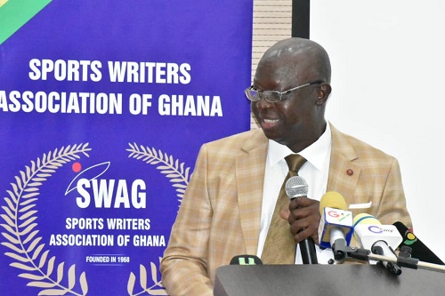 SAWG President Kwabena Yeboah