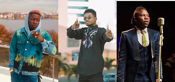 Shatta Wale, Kuami Eugene and Stonebwoy