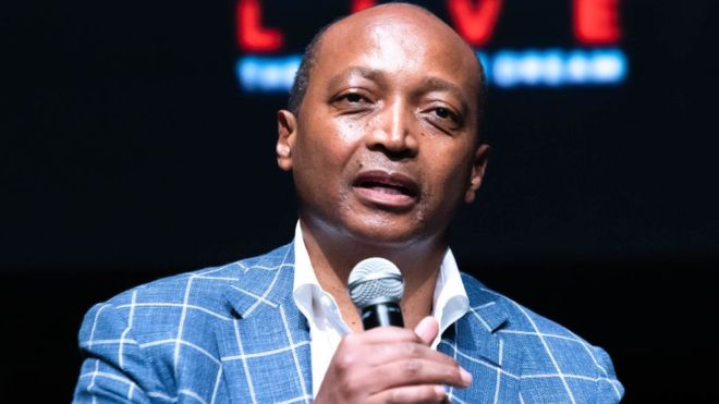 Patrice Motsepe says his aim was to improve relations with the Trump administration