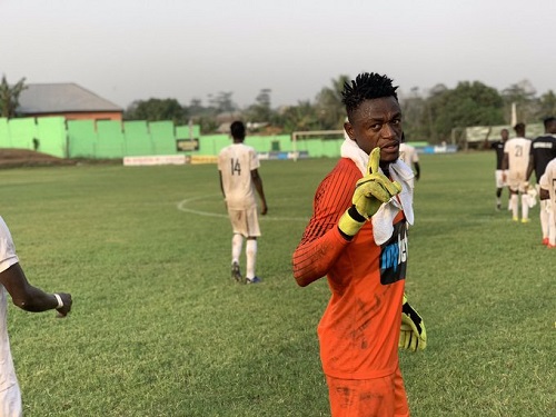 Dreams FC goalkeeper Peter Sarkodie