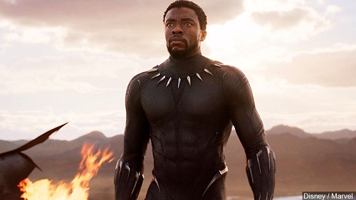 Black Panther star Chadwick Boseman