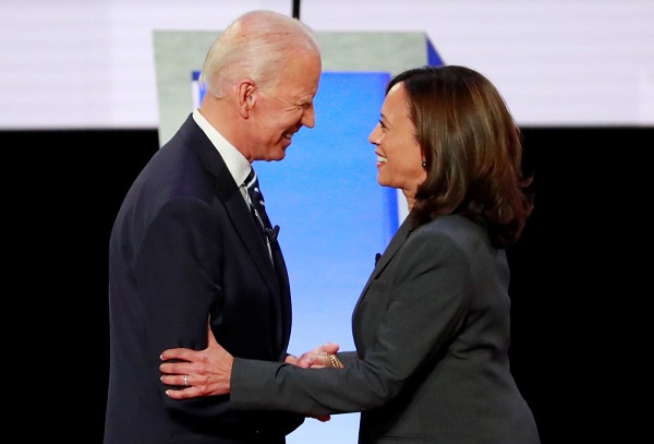 Joe Biden and Kamala Harris