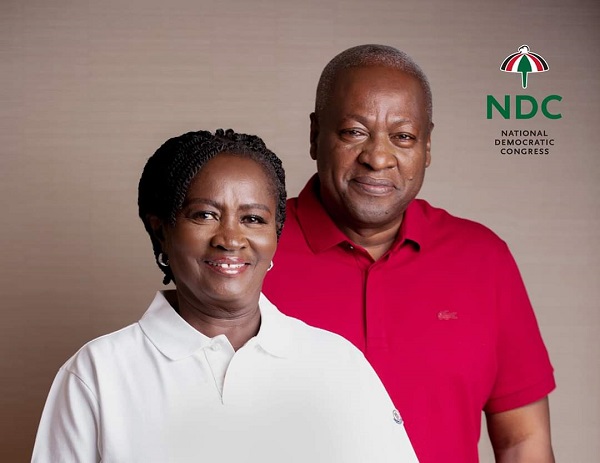 Mahama and Jane Naana Opoku Agyemang