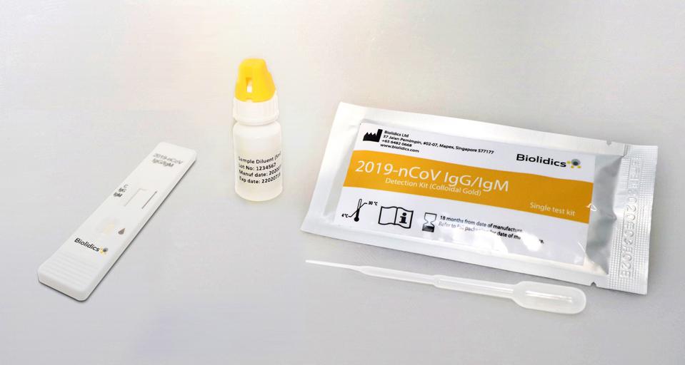 COVID-19 rapid test kits