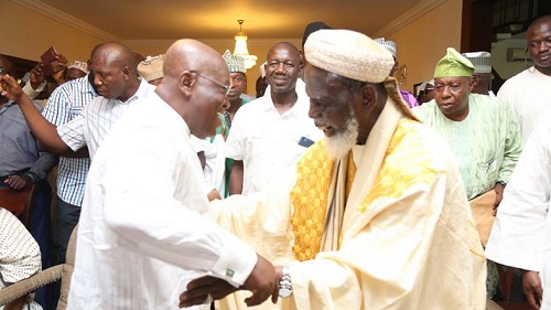 Akufo-Addo and National Chief Imam Sheikh Dr. Osman Nuhu Sharabutu