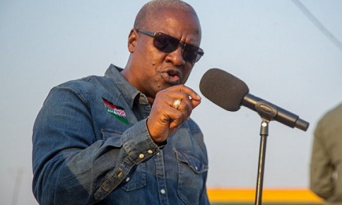 John Dramani Mahama, flagbearer of NDC