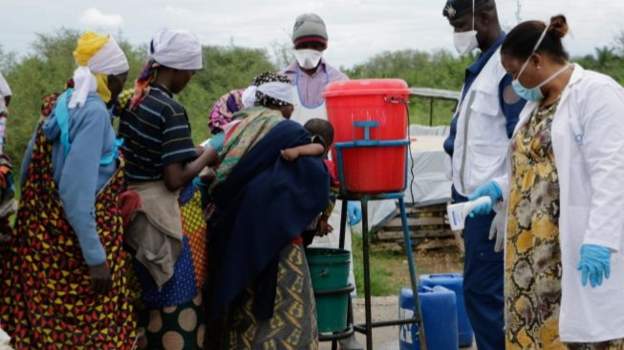 Earlier last month, Burundians arriving at the border were made to wash their hands as part of preventative measures against coronavirus