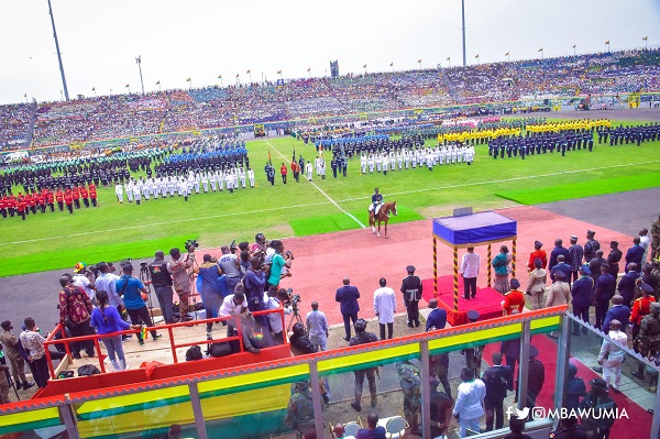 Independence parade in Kumasi