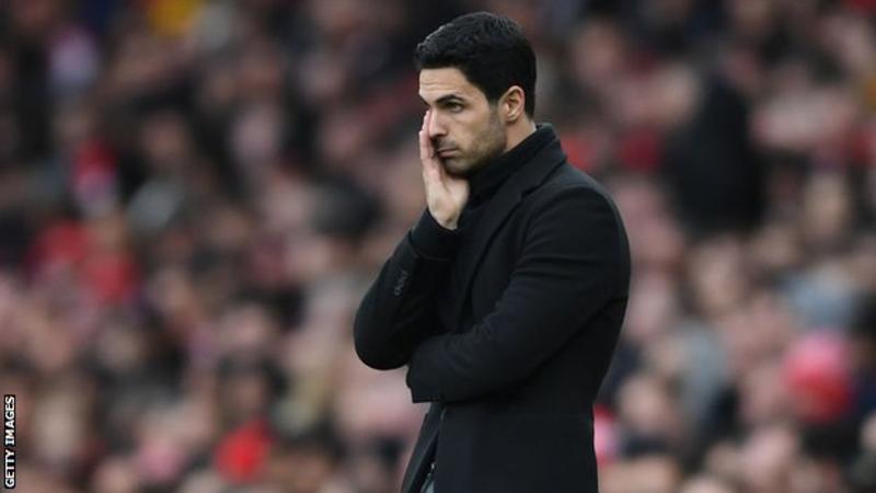 Arteta was named Arsenal manager in December 2019