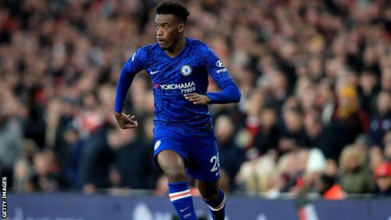 Callum Hudson-Odoi is self-isolating after testing positive on Monday
