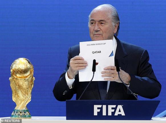 Ex-FIFA president Sepp Blatter 