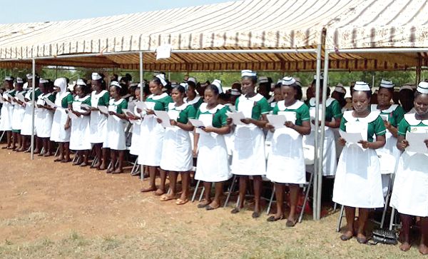 Nurses in Ghana