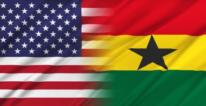 US & Ghana flag