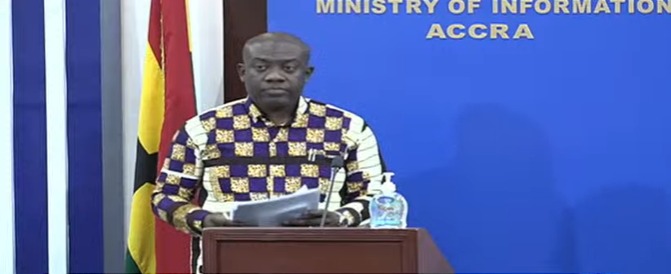 Minister for Information Kojo Oppong Nkrumah