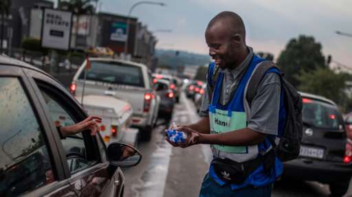 Members of the public are being encouraged to keep their hands clean