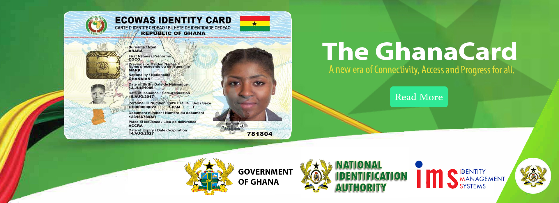NIA's Ghana Card