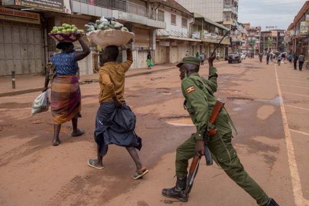 Uganda is on a two-week lockdown to stop the spread of coronavirus