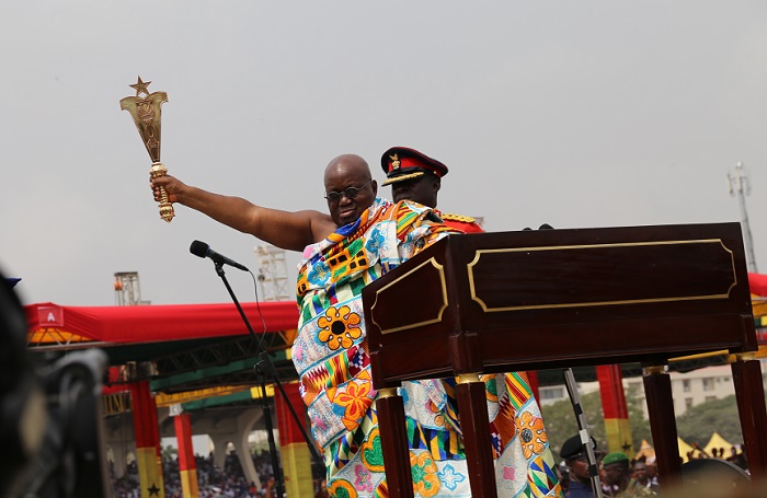 President Akufo-Addo swearing-in