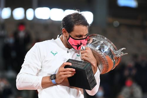 Nadal, who won his first French Open title in 2005, has only lost twice at Roland Garros in his career