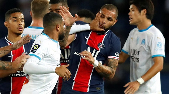 Five sent off as Marseille grab rare win at PSG  Prime News Ghana