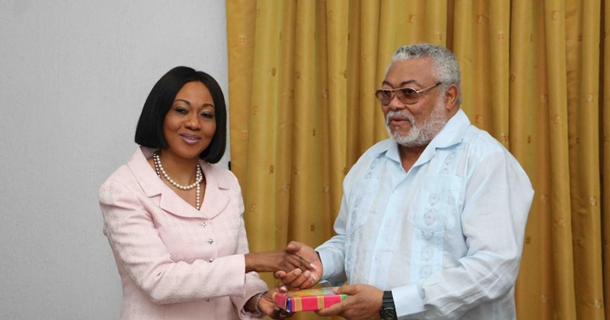 EC boss Jean Mensa and Rawlings