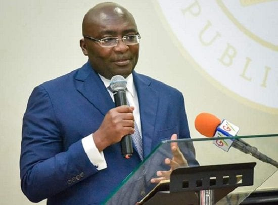 Vice President Dr Mahamudu Bawumia