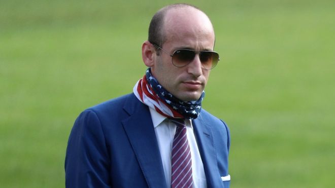 White House senior policy adviser Stephen Miller says he has tested positive for Covid