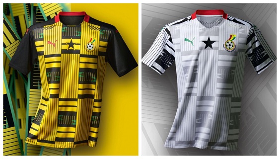 ghana black stars new jersey 2020