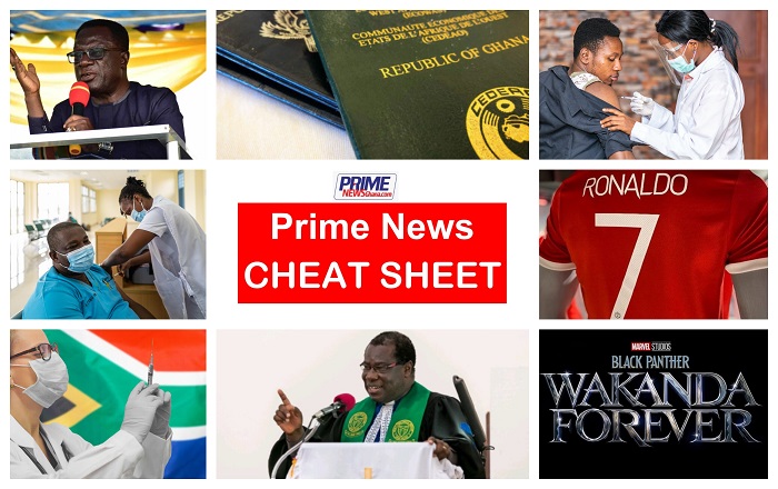 Prime News cheat sheet