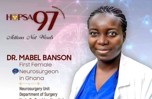 Dr Mabel Banson becomes first Neurosurgeon trained in Ghana