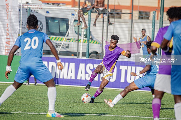 Tema Youth vs Skyy FC in the Division One League Super Cup 