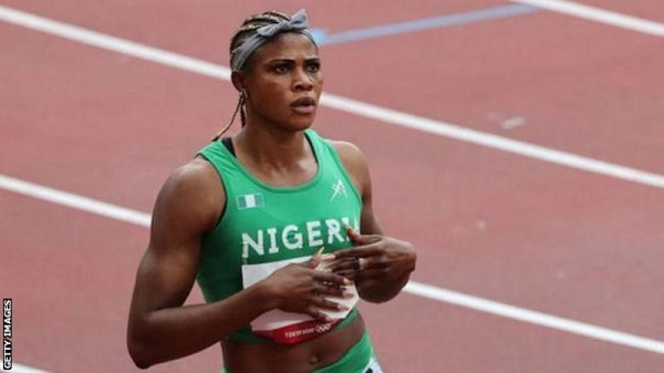  Nigerian sprinter Blessing Okagbare