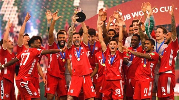 Bayern Munich won the 2020 edition of the Club World Cup which was postponed until February 2021 because of coronavirus