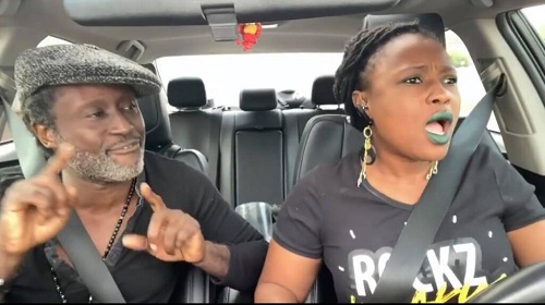 Reggie Rockstone's wife Zilla angrily jabs IGP for omitting husband in meeting with artistes