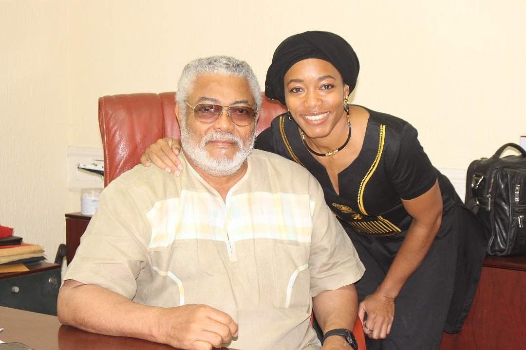 Zanetor Agyeman-Rawlings eulogises father at one-year remembrance ceremony 