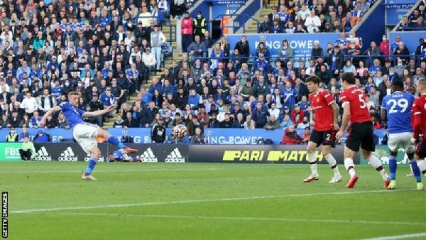 There were only 54 seconds between Marcus Rashford equalising for Manchester United and Jamie Vardy making it 3-2 to Leicester