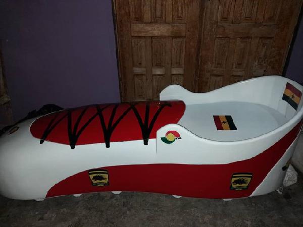 Casket of late Godfred Yeboah