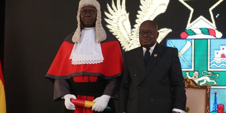 Akufo-Addo and Justice Anin-Yeboah