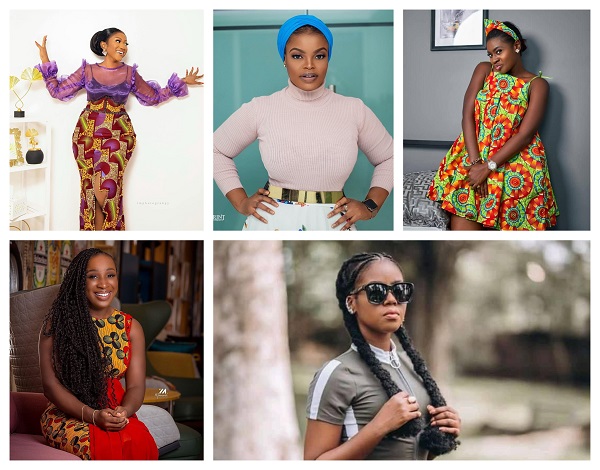 5 Ghanaian female celebrities that are properly and decently dressed