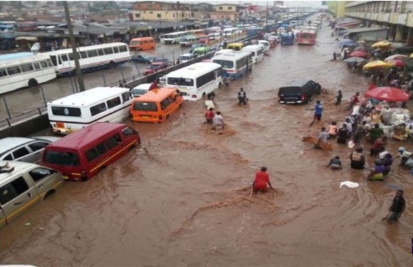 Heavy rains in Kumasi wreak havoc
