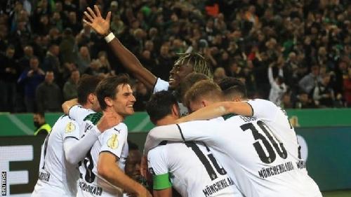 Borussia Monchengladbach lost to Hertha Berlin in the Bundesliga at the weekend
